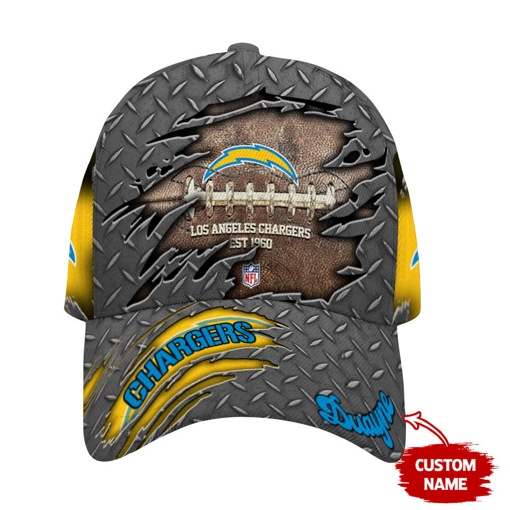 NFL Los Angeles Chargers Custom Name Sports Design For Fan Classic Cap -  Beetrendstore Store