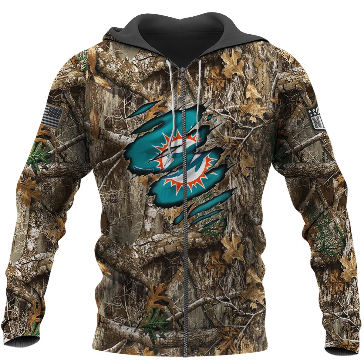 12-Green Bay Packers-Hunting camo style-3D Hoodie,T-Shirt, Sweatshirt,  Zipper-V2 - Winxmerch