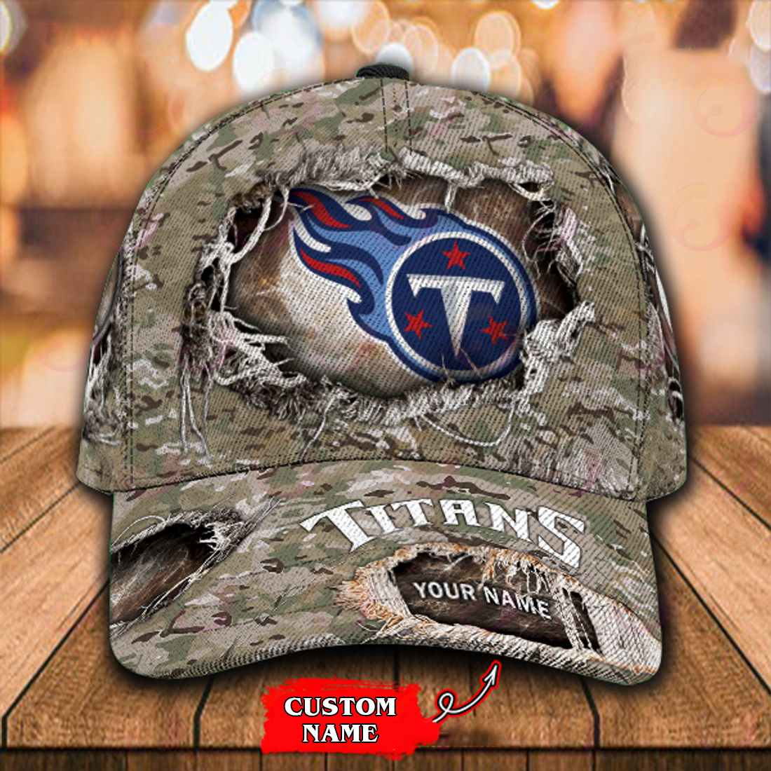 Tennessee Titans-Personalized NFL Classic Cap - Winxmerch