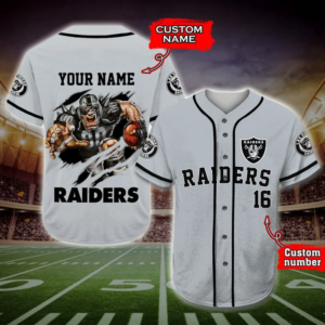 Las Vegas Raiders 3D Metal Skull Helmet Classic Cap Custom Name NFL 