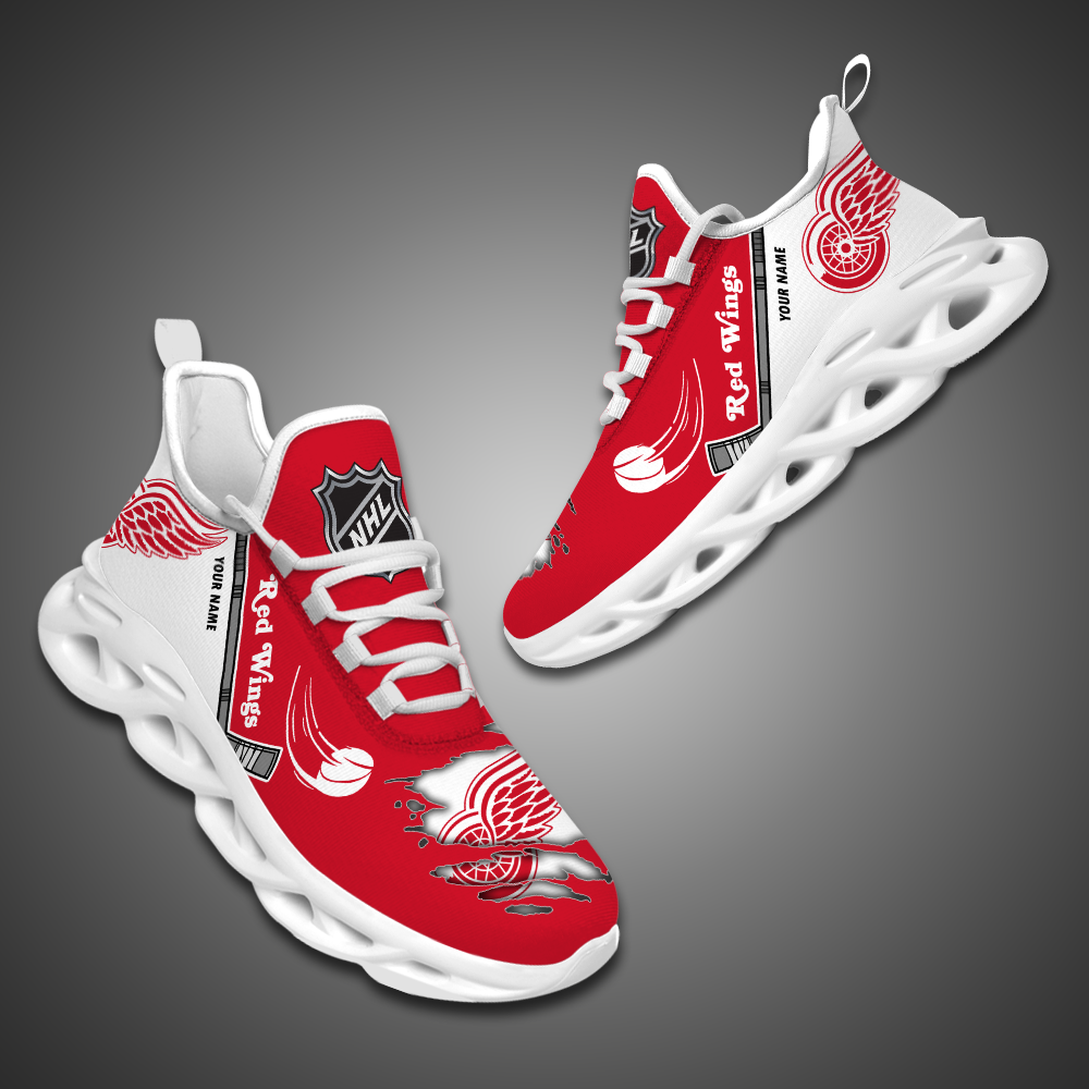 Detroit Red Wings Personalized NHL Luxury Max Soul Shoes Gift Fans