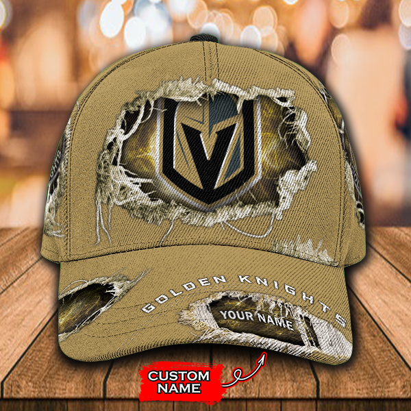 NHL Vegas Golden Knights Customized Hockey Classic Cap - Owl Fashion Shop