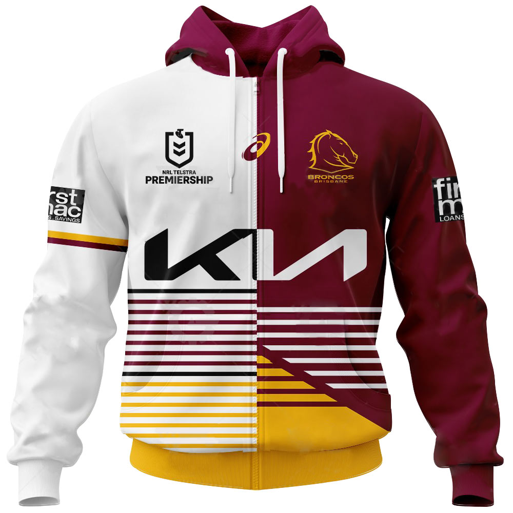 Brisbane Broncos-Personalized NRL Mix Jersey