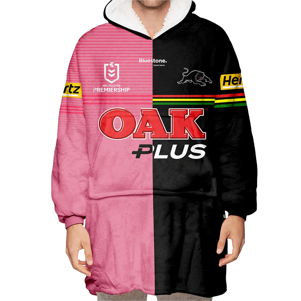 Penrith Panthers AOP NRL Custom Number And Name 3D Hoodie Zip Hoodie T Shirt  Gift For Fans - Banantees