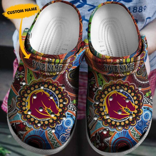 Brisbane Broncos-NRLC Naidoc Week Personalized Crocs For Fans - Limited ...