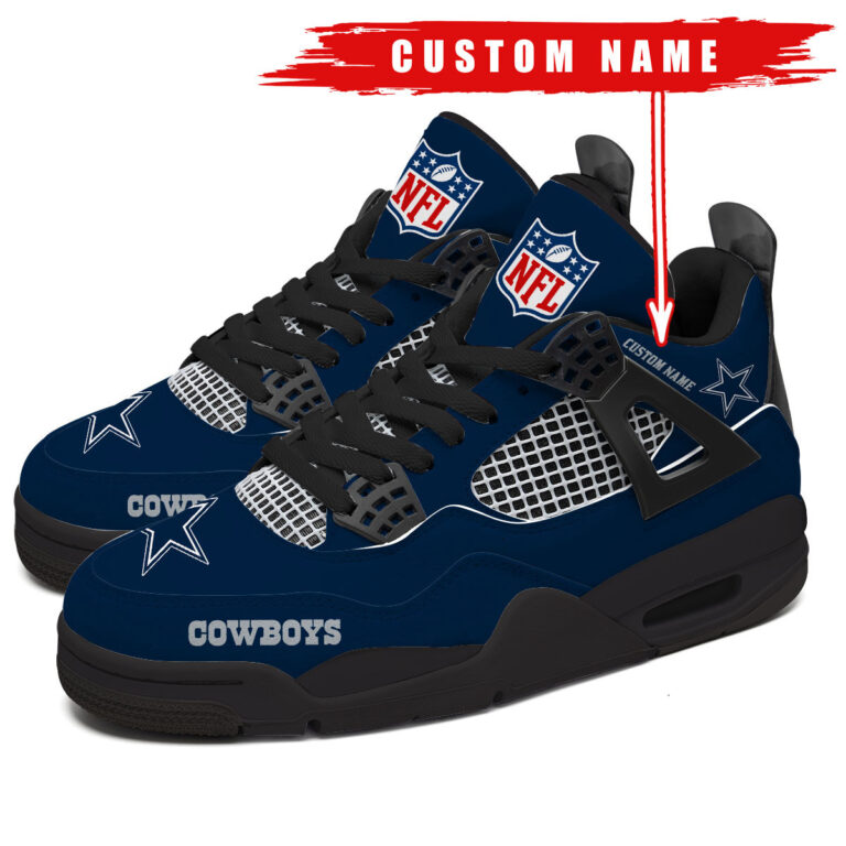 Dallas Cowboys Personalized Name Clunky Sneakers Special Gifts For Fans