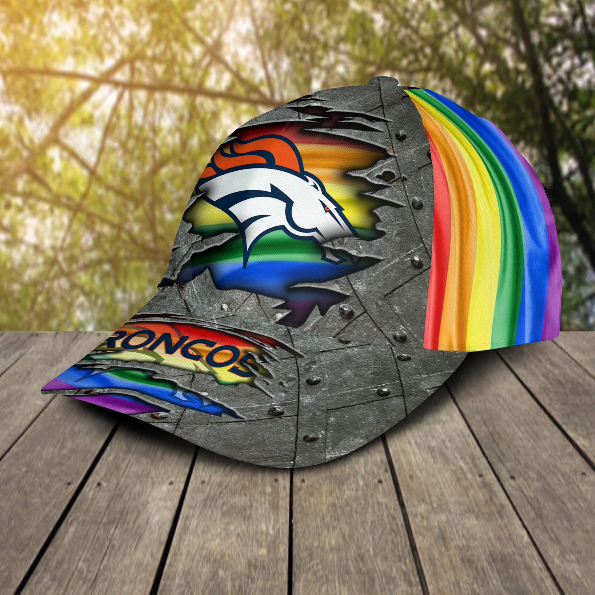 Denver Broncos-Pride Month LGBT NFL Cap-SP10052310ID02 - Winxmerch