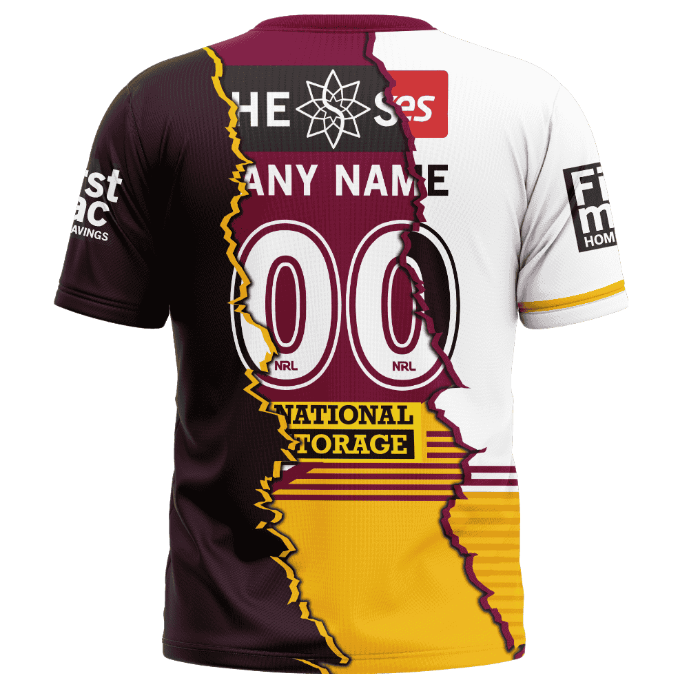 Personalised Brisbane Broncos Jersey - Your Jersey